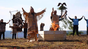 В Оленекском районе состоялось открытие нового этнокомплекса "Дагаман Бугала"