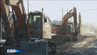 С начала года в Якутии по нацпроекту обновили более 109 километров дорог