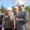 Глава Якутии проверил ход строительства нового лечебного корпуса Нюрбинской ЦРБ