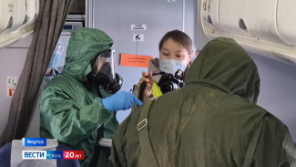 В аэропорту Якутска прошли учения по недопущению распространения холеры