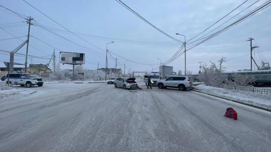 В Якутске за прошедшие выходные 3 человека получили травмы в ДТП