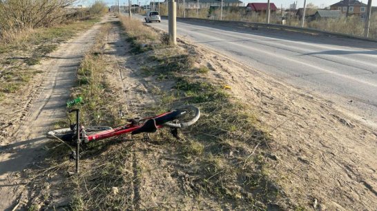 В Якутске водитель совершил наезд на велосипедиста