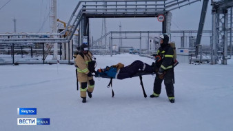 Действовать чётко и слажено. В Якутске прошли учения по ликвидации разлива нефтепродуктов