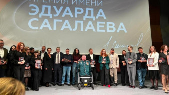 Военкор ВГТРК Евгений Поддубный отмечен особой наградой НАТ "За службу Отечеству"