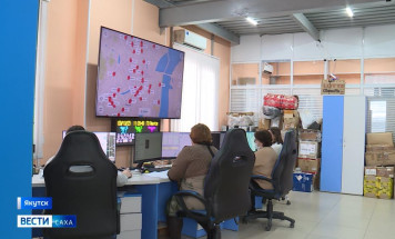 Специалисты диспетчерской службы Якутска ведут точечный мониторинг работы общественного транспорта