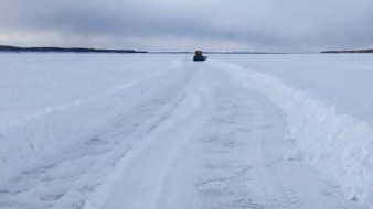 В Кобяйском и Намском районах открыт автозимник на участке автодороги "Сангар"
