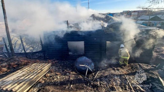 В Мегино-Кангаласском районе при пожаре в частном доме погиб человек