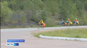 Спортсменки из Якутска проехали на велосипедах до Нерюнгри