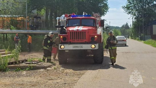 В Алданском районе огнеборцы провели учения в общежитии