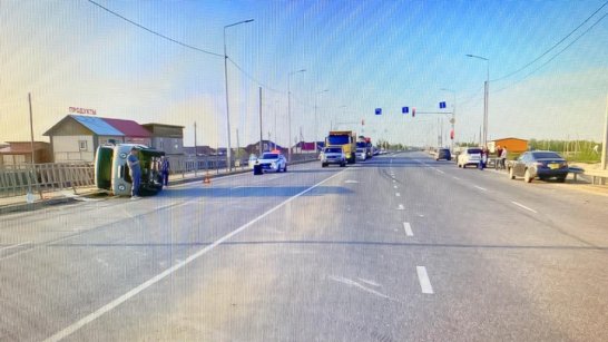 В Якутии на автодороге "Нам" при дорожно-транспортном происшествии пострадал водитель
