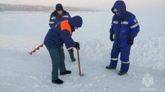 Якутское УГМС: Толщина льда на реках Якутии преимущественно меньше средних значений