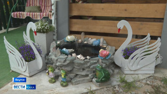 В Якутске проходит конкурс по благоустройству дворов "Зелёный кубок"