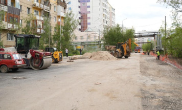 Капитальный ремонт улицы Белинского в Якутске близится к завершению