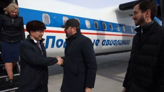 Глава Якутии находится с рабочим визитом в Нерюнгринском районе