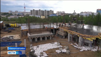 В Мирном впервые возводится 16-этажный жилой дом по технологии искусственной заморозки грунта