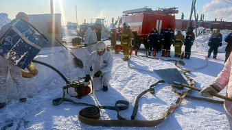 В Анабарском районе прошли учения по ликвидации аварийных разливов нефтепродуктов