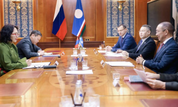 Айсен Николаев провёл рабочую встречу с Генеральным консулом Монголии в Иркутске Батсух Ичинхорлоо