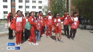 Деревня спортсменов в Якутске встречает первых гостей Игр "Дети Азии"