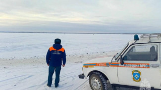 В Жиганском районе Якутии открыли первую ледовую переправу