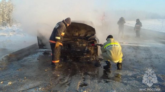 В Якутии за последние сутки произошло два возгорания автомобилей