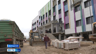 Саҥа "Спортивнай" кыбаарталларга тутуу тэтимнээхтик барар