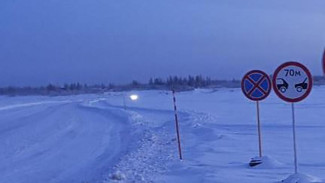 На ледовом автозимнике через реку Вилюй увеличили грузоподъемность до 20 тонн