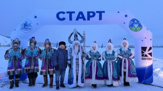 В Оймяконе стартовал VII экстремальный марафон "Полюс холода"