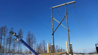 В Амгинском районе реконструируют систему электроснабжения