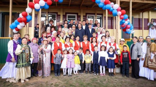 Новый детский сад построили в селе Налимск Среднеколымского района