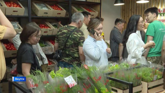 Первый официальный магазин тепличного комплекса "Саюри" открылся в Якутске