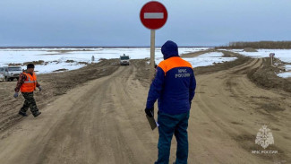 В Жиганском районе закрыта ледовая переправа