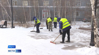 В Якутске ожидаются снегопады. Коммунальные службы готовятся перейти на усиленный режим