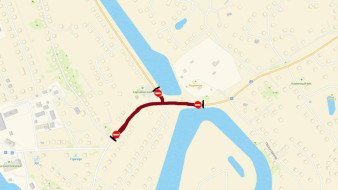 В Якутске временно перекрыто движение транспорта по Сергеляхскому шоссе