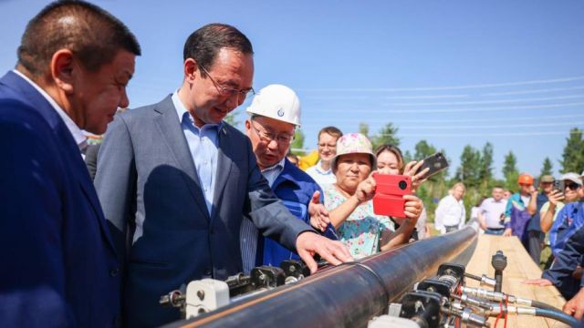 В Ленском районе газифицируют первые населенные пункты прилегающих к "Силе Сибири"