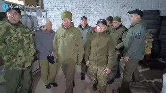 Айсен Николаев посетил опорный пункт Якутии в зоне СВО