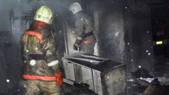 В Мирнинском районе пожарными спасен жилой дом