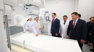 В селе Амга открыли новую поликлинику по президентскому нацпроекту