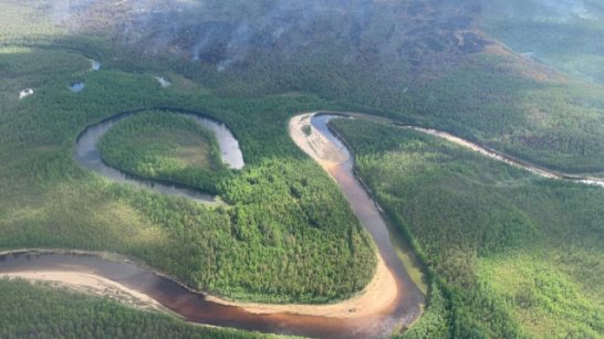 Оперативная информация о лесных пожарах на территории Якутии