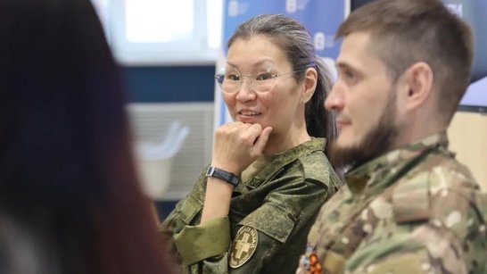 Участница СВО в Якутии работает лектором Российского общества "Знание"