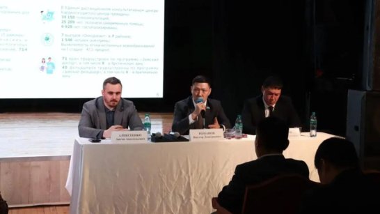 Министр строительства Якутии Виктор Романов встретился с жителями Строительного округа Якутска