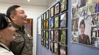 Фотографии бойца СВО с позывным "Лирик" представили на выставке в Якутске