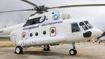 В Якутии презентовали два новых вертолёта Ми-8МТВ-1 авиакомпании "Полярные авиалинии"
