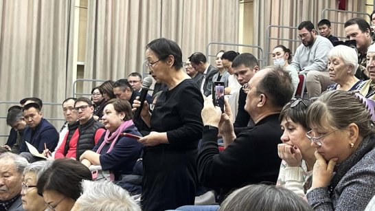 Отчет Правительства проходит в пригородах Якутска