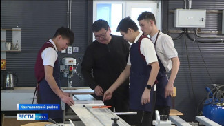 Учебно-производственный комплекс начал работать в Октёмской школе Хангаласского района