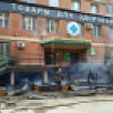 В Якутске огнеборцы ликвидировали пожар на улице Курашова