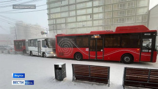 В Якутске зафиксировано 17 ДТП за два дня