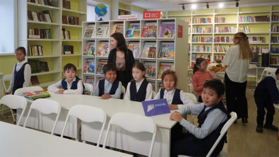 Модельная библиотека для детей открылась в Хангаласском районе