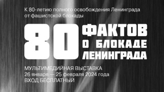 В Якутске пройдет выставка о блокаде Ленинграда в историческом парке "Россия - Моя история"