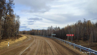 В Амгинском районе сдали 15 километров региональной дороги по нацпроекту "БКД"