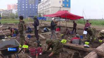 В историческом центре Якутска ведутся археологические раскопки